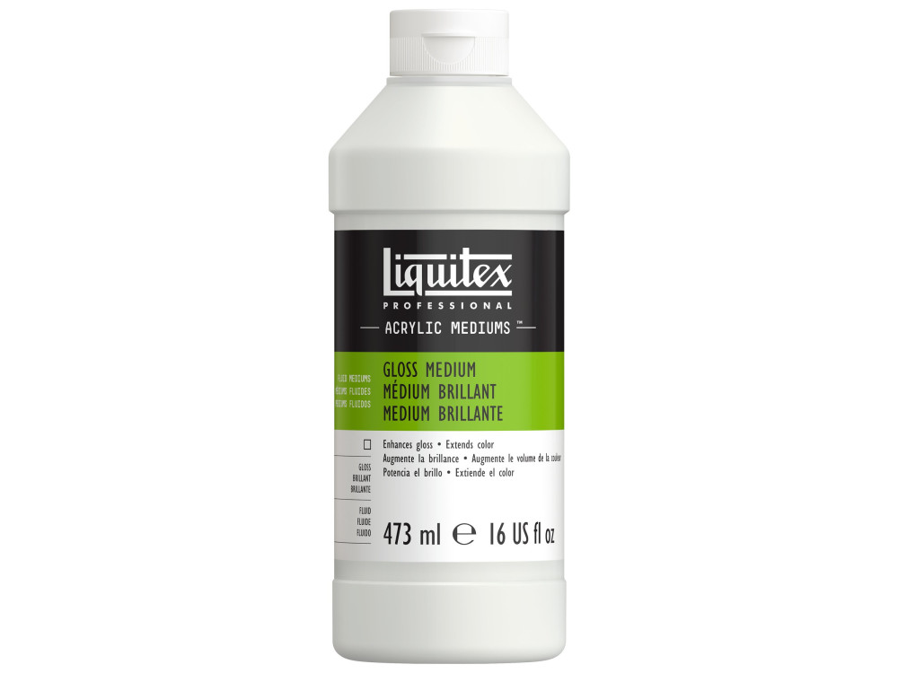 Gloss Medium for acrylics - Liquitex - 473 ml