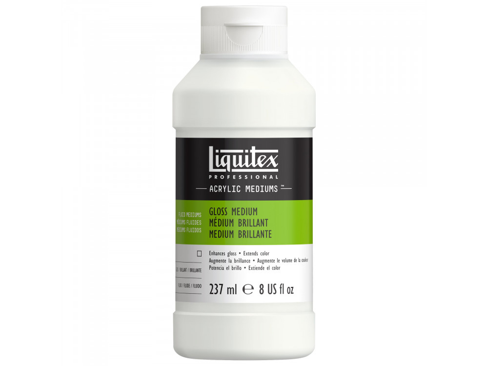 Gloss Medium for acrylics - Liquitex - 237 ml