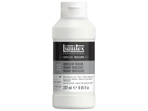 Medium do farb akrylowych Iridescent - Liquitex - opalizujące, 237 ml