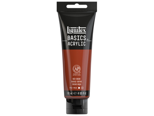 Basics Acrylic paint - Liquitex - 335, Red Oxide, 118 ml