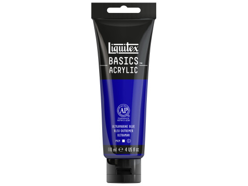 Basics Acrylic paint - Liquitex - 380, Ultramarine Blue, 118 ml