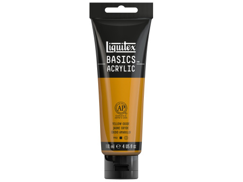 Farba akrylowa Basics Acrylic - Liquitex - 416, Yellow Oxide, 118 ml