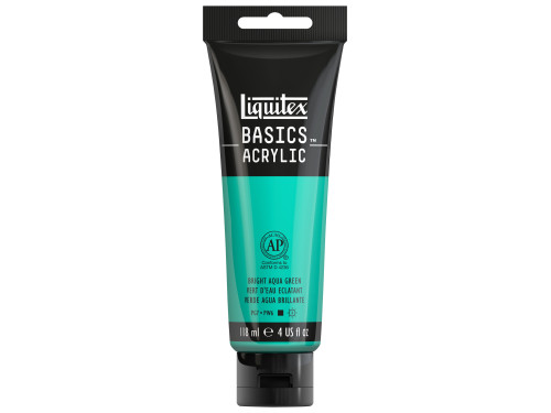 Basics Acrylic paint - Liquitex - 660, Bright Aqua Green, 118 ml