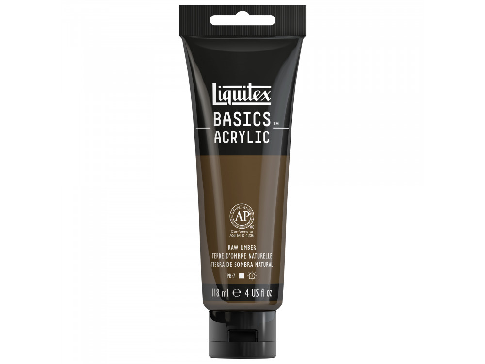 Farba akrylowa Basics Acrylic - Liquitex - 331, Raw Umber, 118 ml