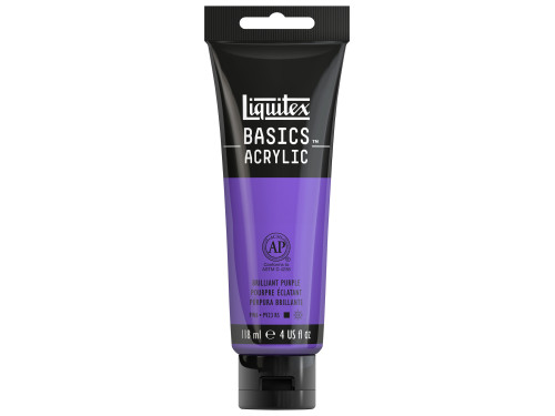 Basics Acrylic paint - Liquitex - 590, Brilliant Purple, 118 ml