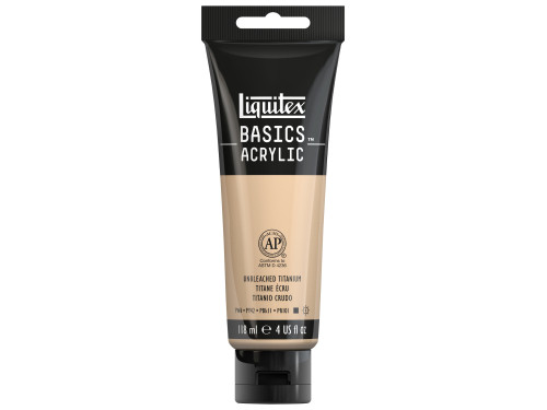 Basics Acrylic paint - Liquitex - 434, Unbleached Titanium, 118 ml
