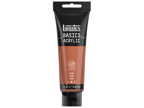 Basics Acrylic paint - Liquitex - 053, Copper, 118 ml