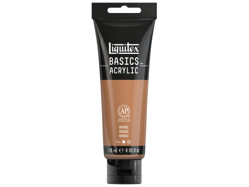 Farba akrylowa Basics Acrylic - Liquitex - 054, Bronze, 118 ml