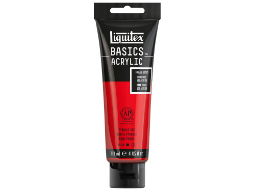 Basics Acrylic paint - Liquitex - 321, Pyrrole Red, 118 ml