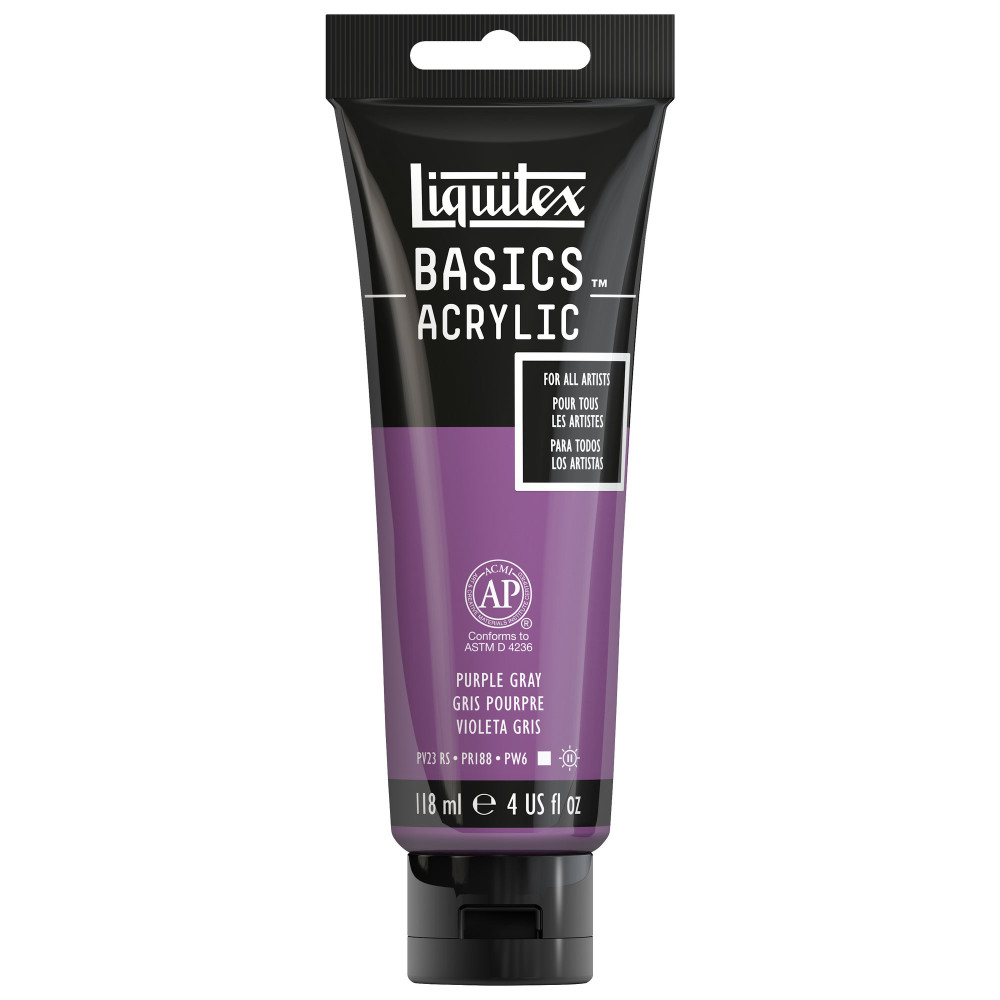 Basics Acrylic paint - Liquitex - 263, Purple Gray, 118 ml