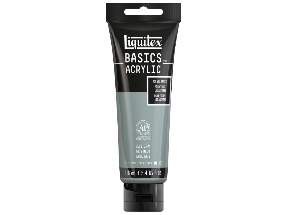Basics Acrylic paint - Liquitex - 142, Blue Gray, 118 ml