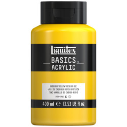 Basics Acrylic paint - Liquitex - 830, Cadmium Yellow Medium Hue, 400 ml