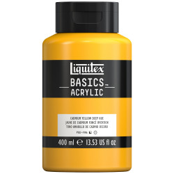 Basics Acrylic paint - Liquitex - 163, Cadmium Yellow Deep Hue, 400 ml