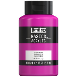 Basics Acrylic paint - Liquitex - 500, Medium Magenta, 400 ml