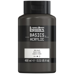 Basics Acrylic paint - Liquitex - 276, Mars Black, 400 ml