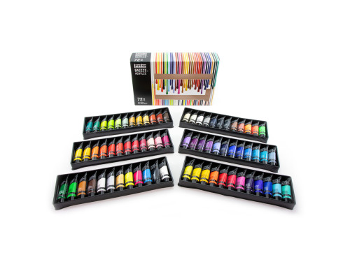 Set of Basics Acrylic paint - Liquitex - 72 colors x 22 ml