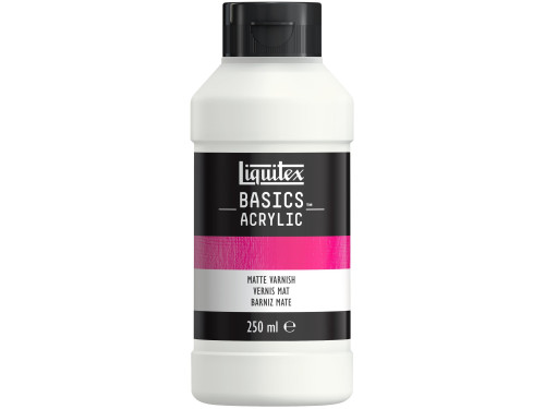 Varnish for Basics Acrylic paints - Liquitex - matte, 250 ml