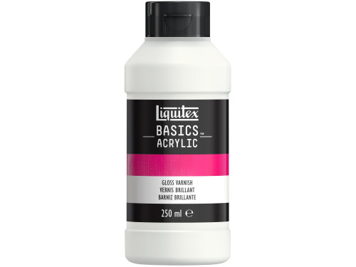 Gloss Varnish for Basics Acrylic paints - Liquitex - 250 ml