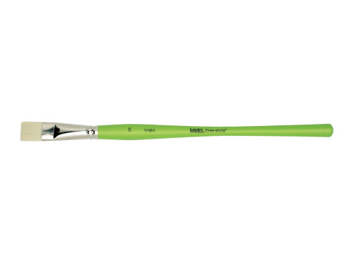 Bright, synthetic brush free-style - Liquitex - long handle, no. 10