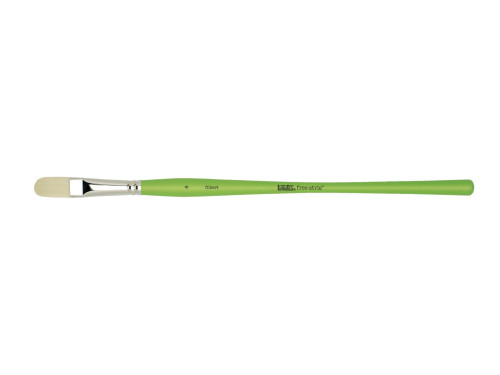 Filbert, synthetic brush free-style - Liquitex - long handle, no. 8