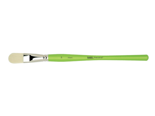 Filbert, synthetic brush free-style - Liquitex - long handle, no. 12