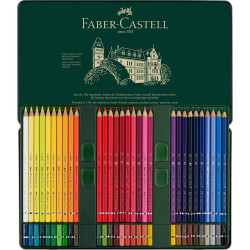 Set of A. Dürer crayons in a metal case - Faber-Castell - 60 colors