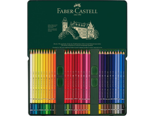 Set of A. Dürer crayons in a metal case - Faber-Castell - 60 colors