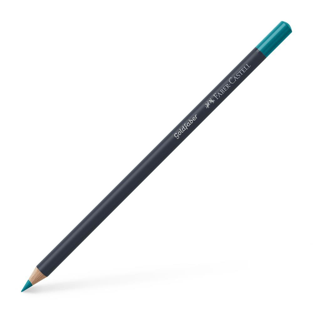 Colour pencil Goldfaber - Faber-Castell - 154, Light Cobalt Turquoise