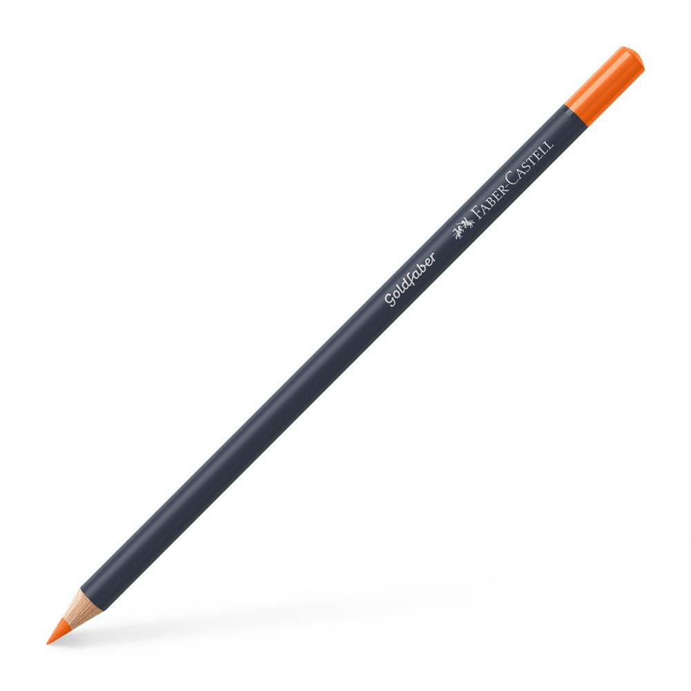 Kredka ołówkowa Goldfaber - Faber-Castell - 115, Dark Cadmium Orange