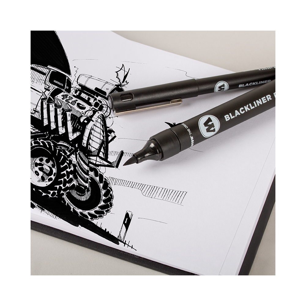 Szkicownik Blackbook Graffiti Sketching - Molotow - pionowy, A4