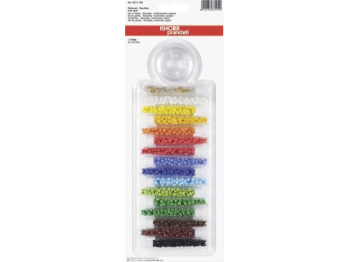 Set of beads for making jewelry - colorful, 5 mm, 15 pcs