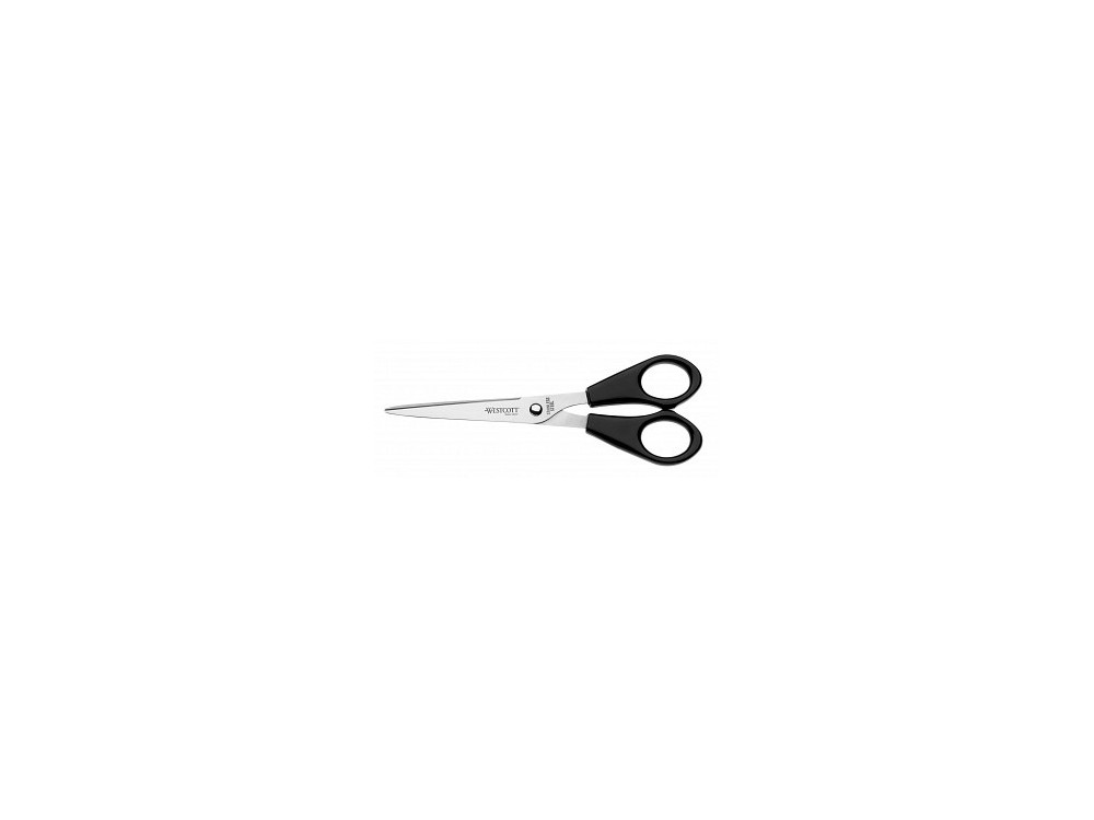 Nożyczki uniwersalne - Westcott - czarne, 15 cm