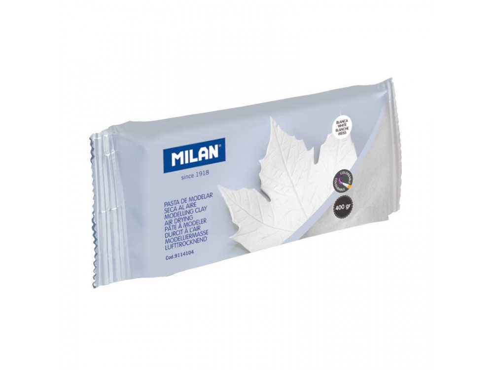 Masa modelarska Air-Dry - Milan - biała, 400 g