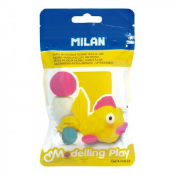 Masa modelarska Air-Dry Play Clay - Milan - żółta, 100 g