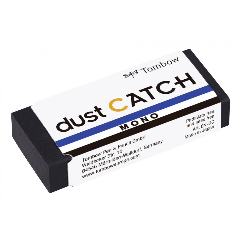 Eraser Mono Dust Catch - Tombow - black