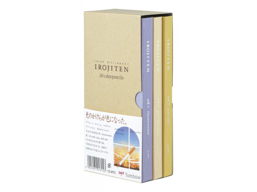 Set of color pencils Irojiten, Seascape - Tombow - 30 pcs