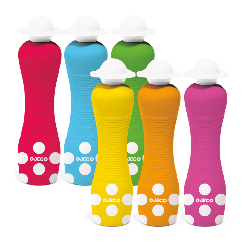 Markery stempelkowe dla maluchów - Djeco - 6 kolorów