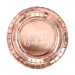 Round plates, Happy...