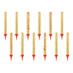 Sparklers candles - gold,...