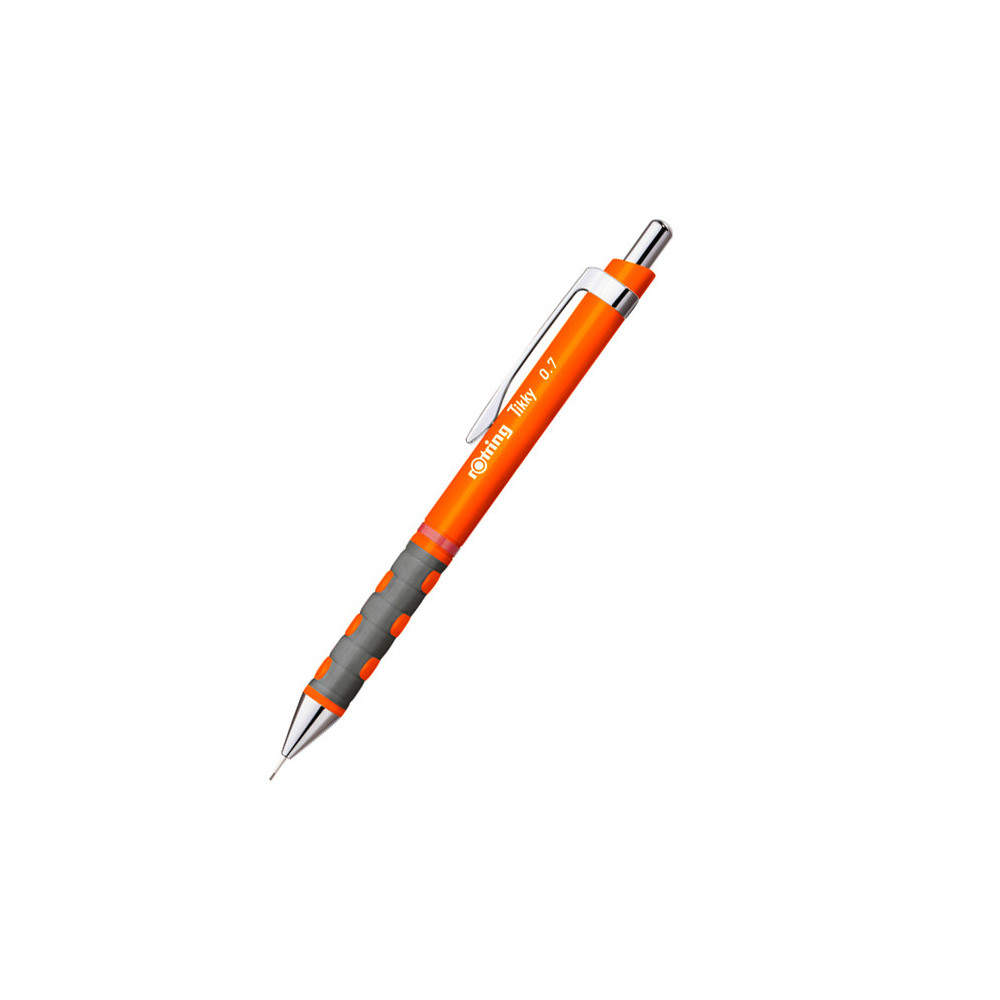 Ołówek automatyczny Tikky - Rotring - Neon Orange, 0,7 mm