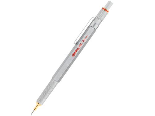 Tikky 800 gravity pencil - Rotring - silver, 0,5 mm