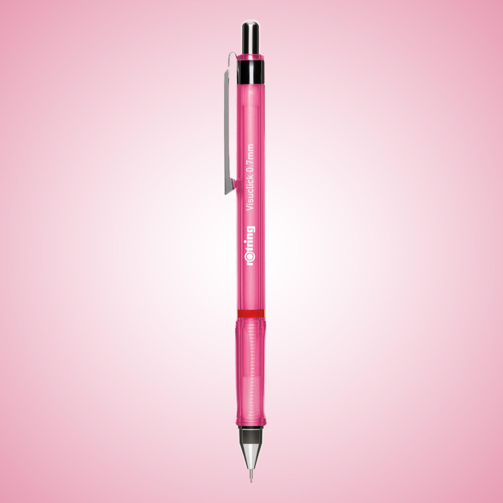 Ołówek automatyczny Visuclick - Rotring - Pink, 0,7 mm