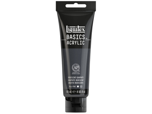 Farba akrylowa Basics Acrylic - Liquitex - 049, Iridescent Graphite, 118 ml