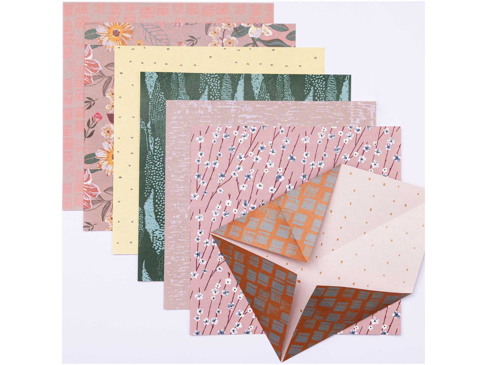 Papier origami Nature Matters - Paper Poetry - 70 g, 50 ark.