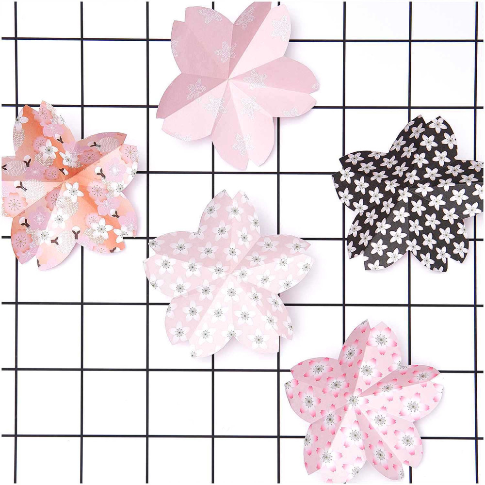 Papier origami Sakura Cherry Blossom - Paper Poetry - 70 g, 50 ark.