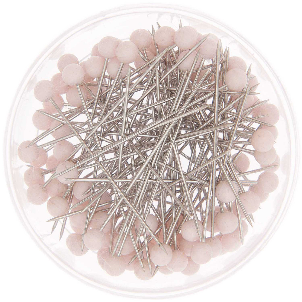 Decorative pins - Rico Design - Pink, 38 mm, 100 pcs.