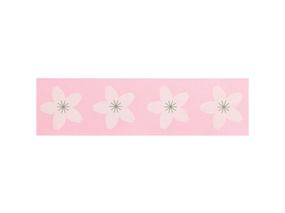 Wstążka taftowa Sakura - Paper Poetry - Pink, 38 mm x 3 m