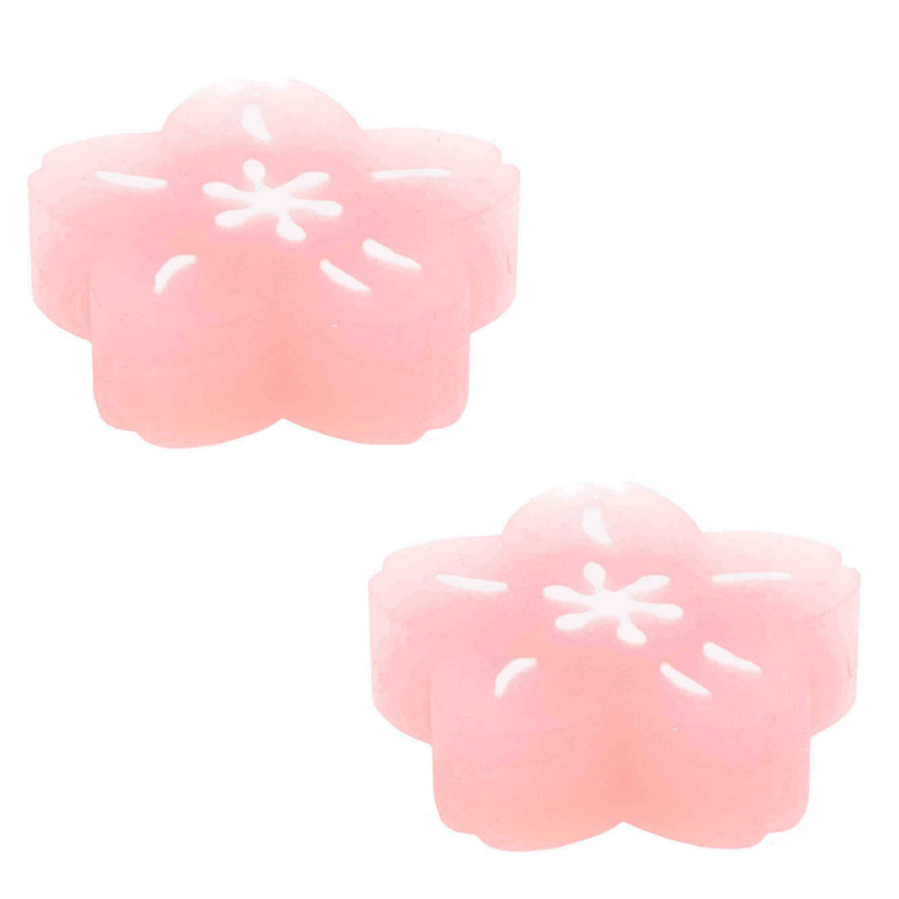 Set of erasers Sakura - Paper Poetry - pink, 2 pcs.
