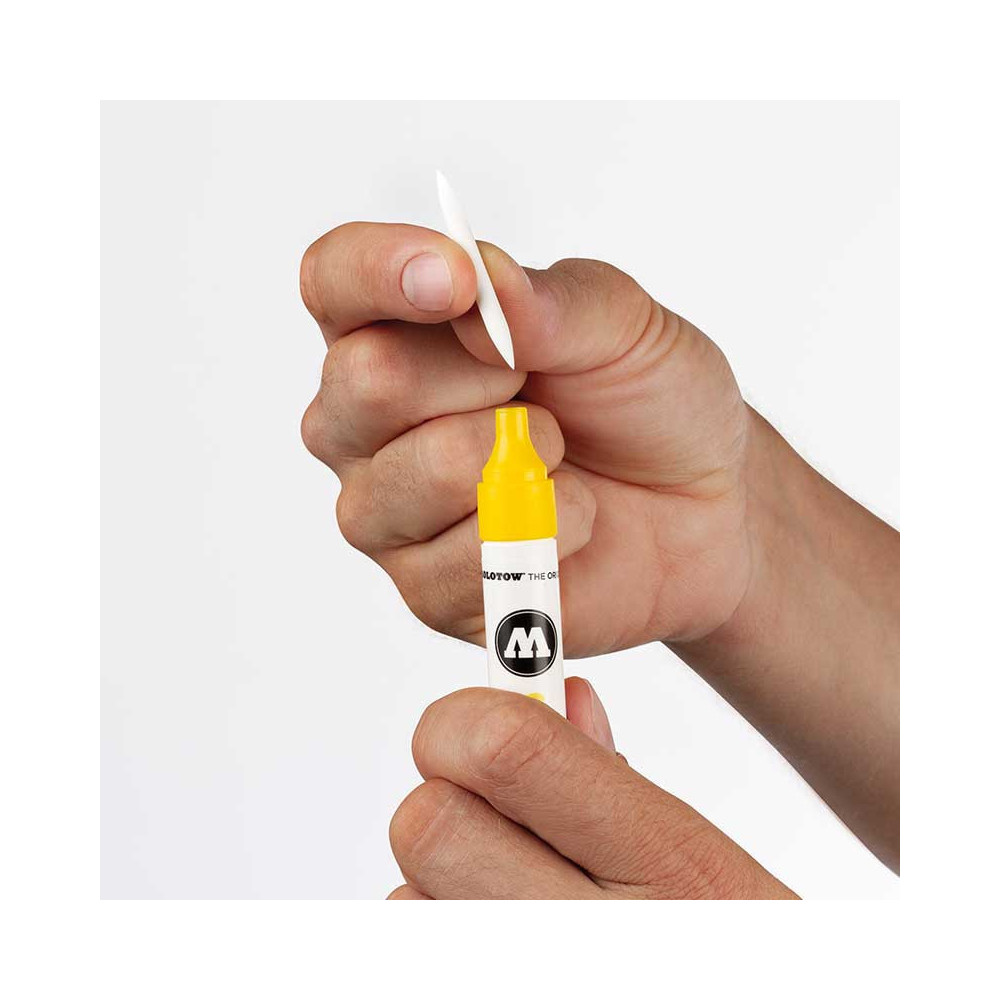 Marker Aqua Color Brush - Molotow - 001, Primary Yellow, 1 mm