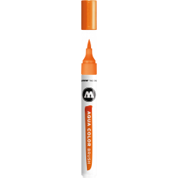 Aqua Color Brush Pen - Molotow - 003, Orange, 1 mm